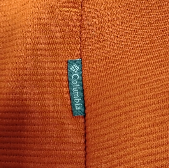 Columbia Women's Firwood Ottoman Pullover Sz Xs Orange Turtle Neck - Picture 11 of 12